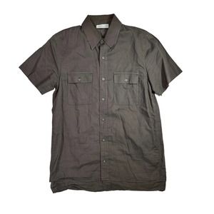 John‎ Elliott Collar Button Up Shirt Size 2 Season Seven
